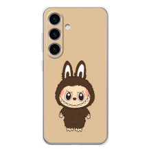 Чехол с Лабубу на Samsung Galaxy M56 – Коричневый Лабубу