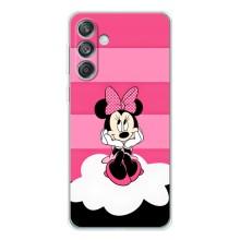 Эксклюзивный чехол для Samsung Galaxy M56 (AlphaPrint - Мультяшные) (Девочка Maus)