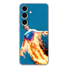 Чохол з принтом Фантастична четвірка для Samsung Galaxy M56 – Людина-факел