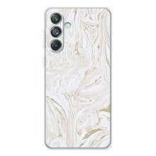 Мраморный чехол на Samsung Galaxy M56 (VPrint) (Белый мрамор)