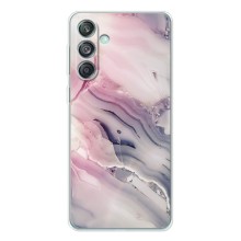 Мраморный чехол на Samsung Galaxy M56 (VPrint) (Пурпурный Мрамор)