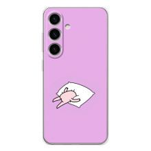 Прикольні Чохли з принтом "інтернет меми" для Samsung Galaxy M56 – Плач у подушку