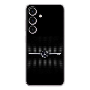 Силиконовый бампер с картинкой машины на Samsung Galaxy M56 (Mercedes)