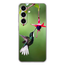 Силіконовий бампер з птичкою на Samsung Galaxy M56 – Калібрі