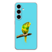 Силіконовий бампер з птичкою на Samsung Galaxy M56