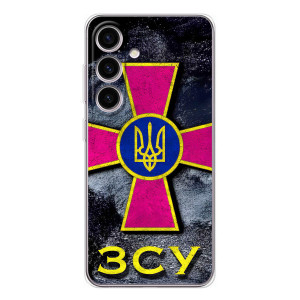 ЗСУ Чехлы (TPU) для Samsung Galaxy M56 – Лого ЗСУ