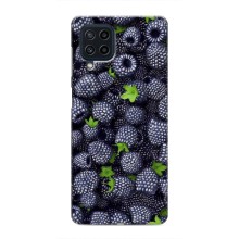 Чехлы с Фруктами для Samsung Galaxy M62 (VPrint) (Ежевика)