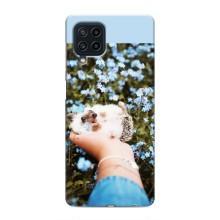 Чохли з зображенням різних тварин на Samsung Galaxy M62 (Їжачок в руці)