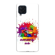 Чехол Амонг Ас для Samsung Galaxy M62 (AlphaPrint) (Яркий АмонгАс)