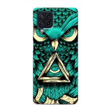 Чехол с птицами на Samsung Galaxy M62 (VPrint) (Сова с глазом)