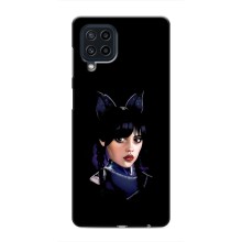 Чехлы Венсдей на Samsung Galaxy M62 Уэнсдей (AlphaPrint) (серьезная Уэнздей)