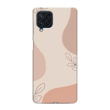 Чохол квітковий дизайн для Samsung Galaxy M62 – Кориневий фон