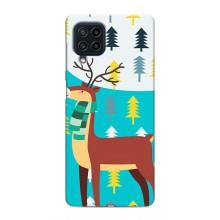 Силіконовий бампер з картинкою звірів для Samsung Galaxy M62 (Олень із шарфом)