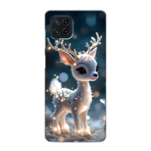 Яркий чехол для Samsung Galaxy M62 с Зимними Оленятами – Блистающий оленёнок