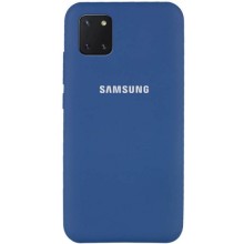 Чехол Silicone Cover Full Protective (AA) для Samsung Galaxy Note 10 Lite (A81) – Сиреневый