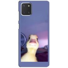 Бампер з принтом Меми для Samsung Galaxy Note 10 Lite (Качка)
