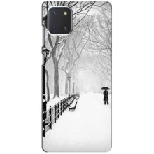 Чехлы на Новый Год Samsung Galaxy Note 10 Lite – Снегом замело