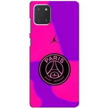 Чохли PSG для Samsung Galaxy Note 10 Lite (AlphaPrint) (яскравий ПСЖ)