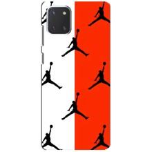 Чохли для Samsung Galaxy Note 10 Lite - з картинкою JORDAN (AlphaPrint) (Лого Джордан)
