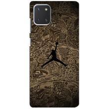Чохли для Samsung Galaxy Note 10 Lite - з картинкою JORDAN (AlphaPrint) (Logo Jordan)