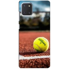 Чехлы с принтом Спортивная тематика для Samsung Galaxy Note 10 Lite (Теннисный корт)
