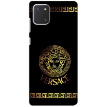 Чехлы VERSACE для Самсунг Галакси Ноут 10 Лайт (PREMIUMPrint) (Logo Versace)