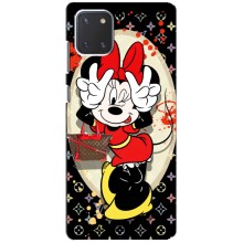 Чохол Disney Mouse Samsung Galaxy Note 10 Lite (PREMIUMPrint) (Мінні peace)