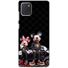 Чехол Disney Mouse Samsung Galaxy Note 10 Lite (PREMIUMPrint) (Семья Маусов)