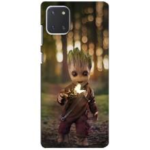 Чехол МАРВЕЛ для Самсунг Галакси Ноут 10 Лайт (AlphaPrint) – I am Groot