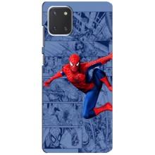 Силіконовий Чохол для Samsung Galaxy Note 10 Lite (Людина павук)