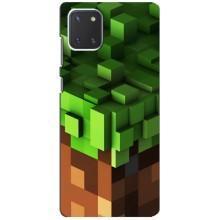 Чохол Майнкрафт на Samsung Galaxy Note 10 Lite (AlphaPrint) Minecraft (текстура Майнкрафт)