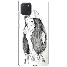 Чохол з друком для Samsung Galaxy Note 10 Lite - (Мода) (AlphaPrint) (Фото дівчини)