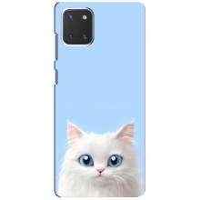Чохол на тематику: Коти для Samsung Galaxy Note 10 Lite (Білий кіт)