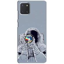 Чохол NASA для Samsung Galaxy Note 10 Lite (AlphaPrint) (Космонавт фото)