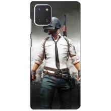 Чеjхол PUBG для Самсунг Гелексі Ноут 10 Лайт (AlphaPrint) (Пабг мен)