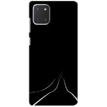 Чохол з картинками на чорному фоні для Samsung Galaxy Note 10 Lite (Дорога)