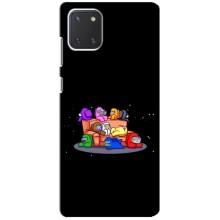 Чохли Амонг Ас для Samsung Galaxy Note 10 Lite (AlphaPrint) (Амонг-ас)