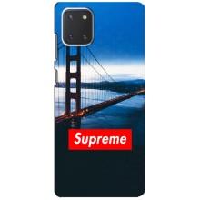 Чехол для Samsung Galaxy Note 10 Lite с картинкой Supreme (AlphaPrint)