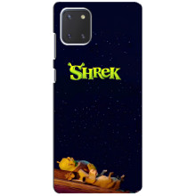 Чехол с мультфильмом Шрек на Samsung Galaxy Note 10 Lite – Шрек лого