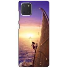 Чехол с мультфильмом Моана Samsung Galaxy Note 10 Lite – Моана в море