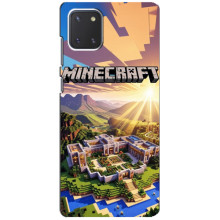 Чохол з картинками Майнкрафт для Самсунг Гелексі Ноут 10 Лайт – Minecraft