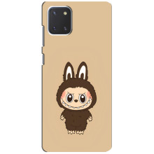 Чехол с Лабубу на Samsung Galaxy Note 10 Lite – Коричневый Лабубу