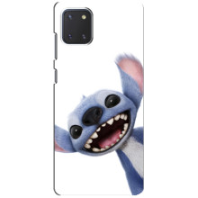Чехол с принтом Стич на Samsung Galaxy Note 10 Lite (Стич)