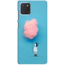 Дівчачий Чохол для Samsung Galaxy Note 10 Lite (Дівчинка з хмаринкою)
