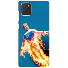 Чехол с принтом Фантастическая четверка для Samsung Galaxy Note 10 Lite – Человек-Факел