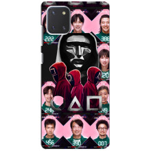 Чохол Гра в кальмара для Samsung Galaxy Note 10 Lite – Персонажі гри кальмара