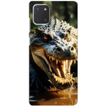 Чехол с картинкой «Хищники» для Samsung Galaxy Note 10 Lite – Крокодил