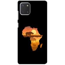 Літній Чохол на Samsung Galaxy Note 10 Lite (Карта)
