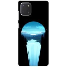 Літній Чохол на Samsung Galaxy Note 10 Lite (Синій Водоспад)
