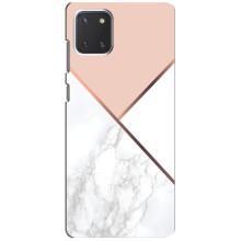 Мраморний чехол на Samsung Galaxy Note 10 Lite (VPrint) (Тройний мрамор)